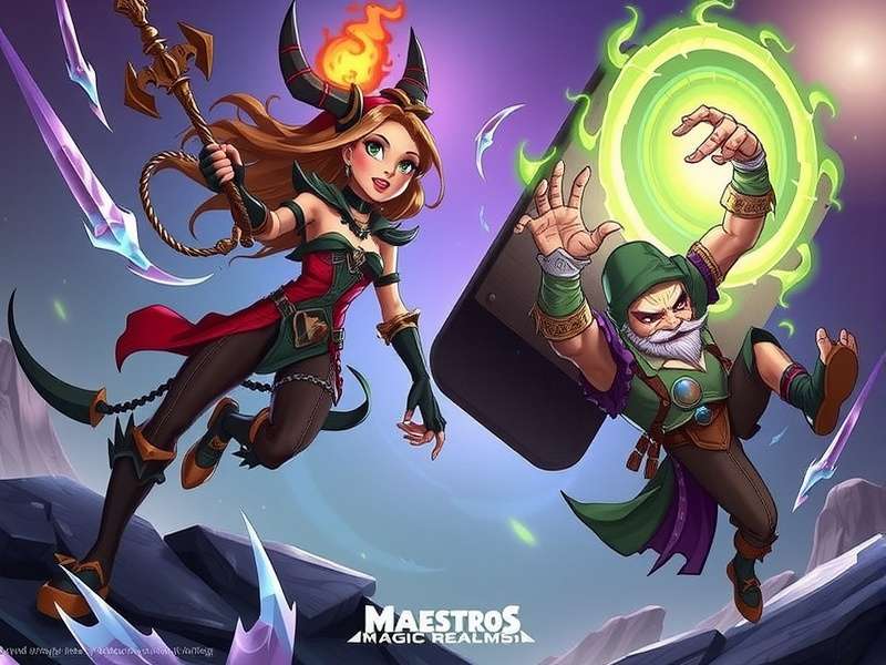 Maestros Magic Realms Gameplay Screenshot - Protagonist channeling Lord Hanuman's strength to lift a mountain in the Himalayan biome